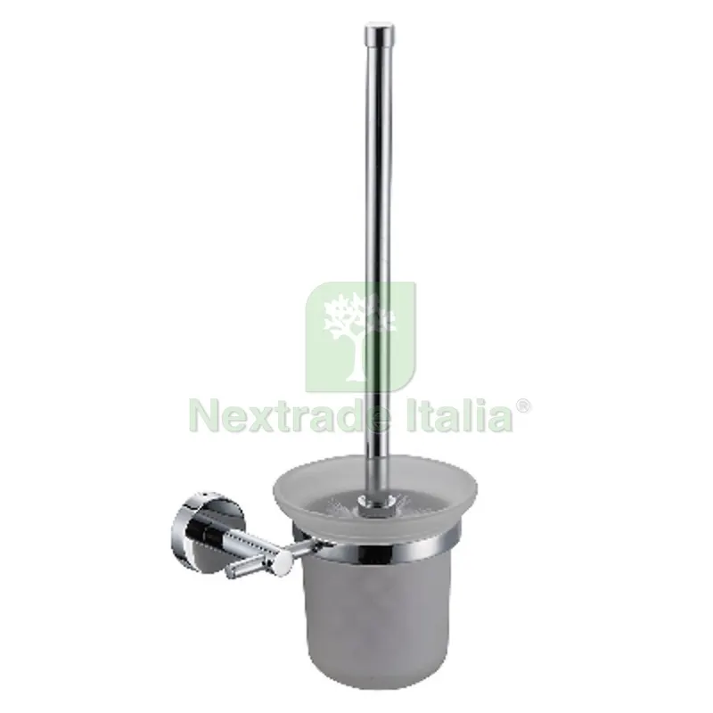 PORTA SCOPINO A PARETE LINEA DIOSA Cromo - Fiss. con viti — Accessori bagno — rif. FERX.DIA121-D3037-V PORTA SCOPINO A PARETE LINEA DIOSA Cromo - Fiss. con viti — Accessori bagno — rif. FERX.DIA121-D3037-V