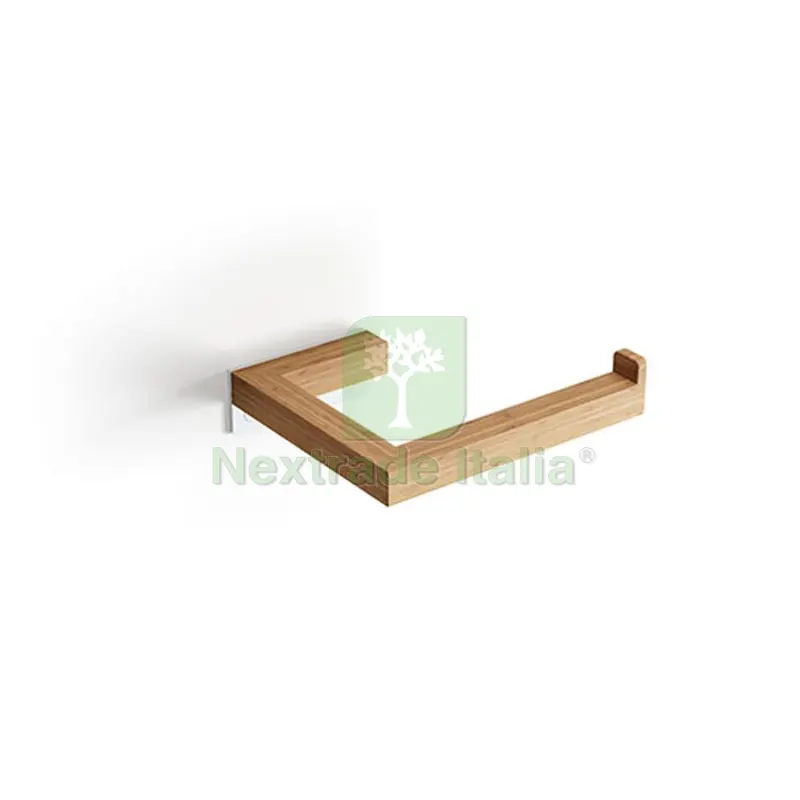PORTAROTOLO BAMBOO Bambù - mm 130 x 111 — Accessori bagno — rif. FERX.DIA121-FB51711 PORTAROTOLO BAMBOO Bambù - mm 130 x 111 — Accessori bagno — rif. FERX.DIA121-FB51711