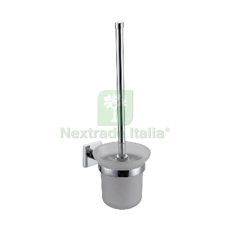 PORTA SCOPINO A PARETE LINEA GIONA Cromo - Fiss. con viti — Accessori bagno — rif. FERX.DIA121-G5337-V PORTA SCOPINO A PARETE LINEA GIONA Cromo - Fiss. con viti — Accessori bagno — rif. FERX.DIA121-G5337-V