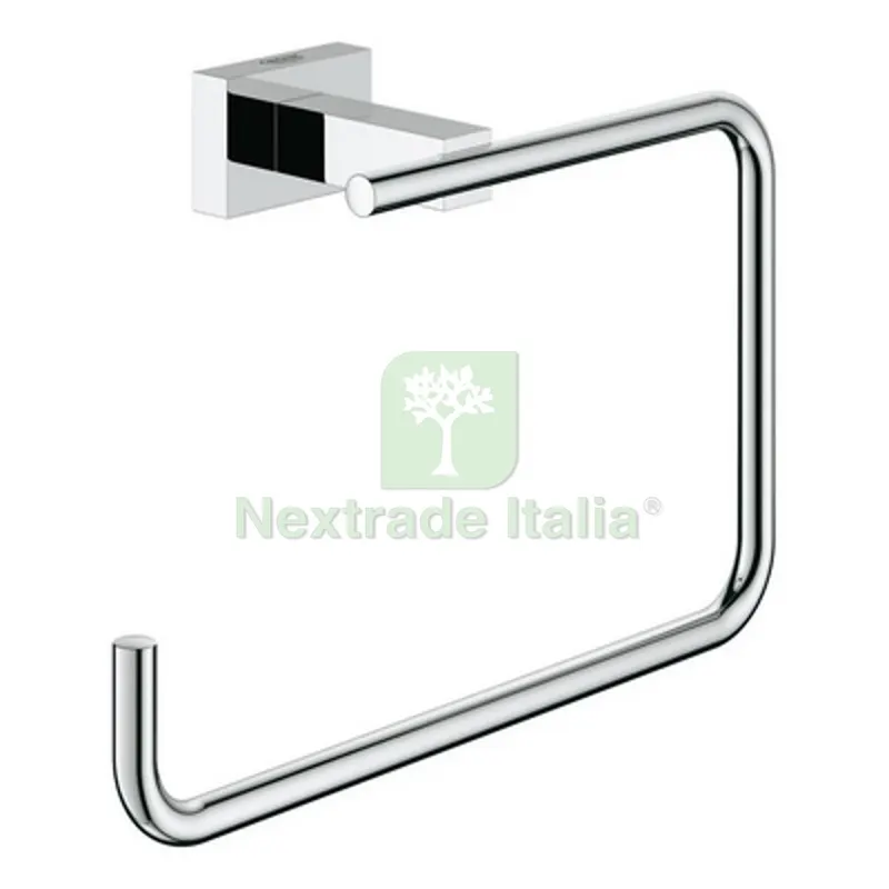 Portasalviette AD Anello Essentials Cube Cromo — Accessori bagno — rif. FERX.DIA121-HC40510 Portasalviette AD Anello Essentials Cube Cromo — Accessori bagno — rif. FERX.DIA121-HC40510