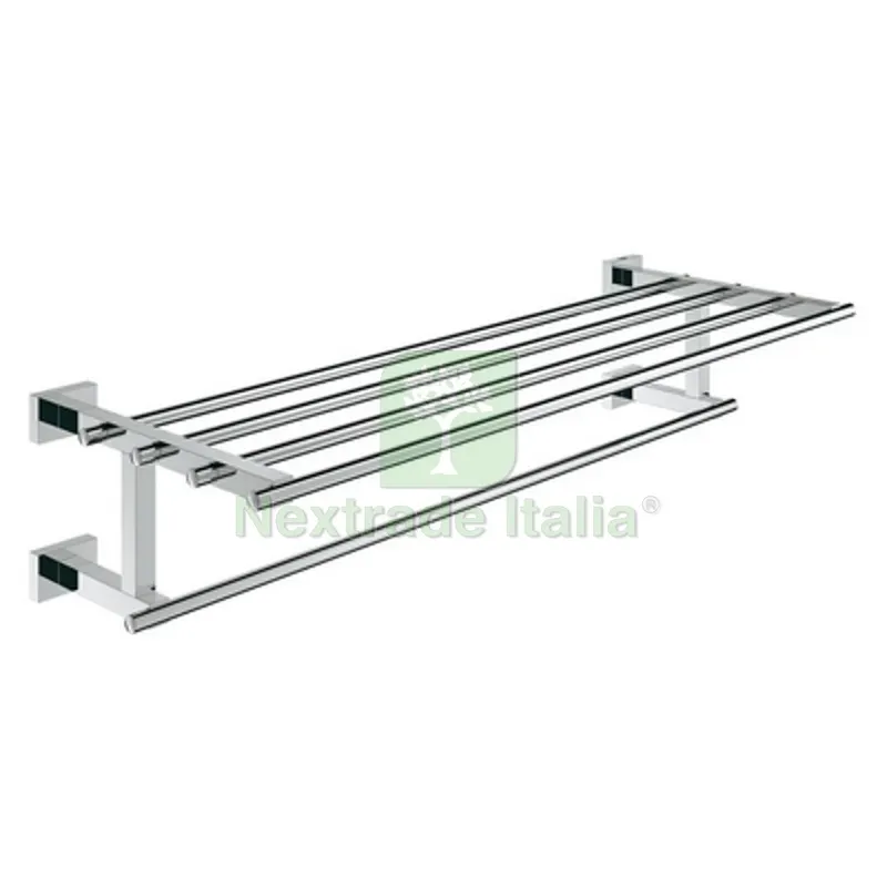 PORTA SALVIETTE MULTIPLO ESSENTIALS CUBE Cromo — Accessori bagno — rif. FERX.DIA121-HC40512 PORTA SALVIETTE MULTIPLO ESSENTIALS CUBE Cromo — Accessori bagno — rif. FERX.DIA121-HC40512