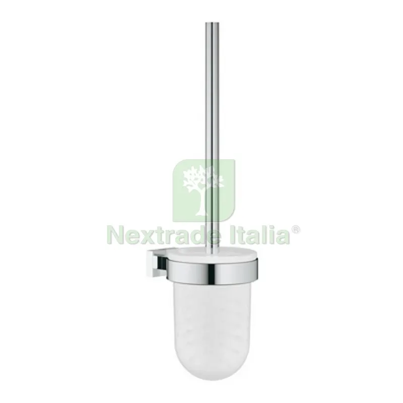 PORTA SCOPINO COMPLETO ESSENTIALS CUBE H. 375 mm — Accessori bagno — rif. FERX.DIA121-HC40513