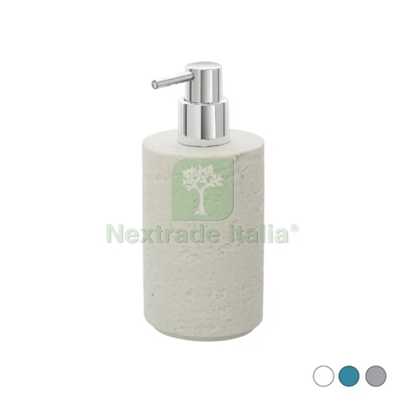 DISPENSER SAPONE ARIZONA Grigio Diam. 8 x H.18 cm — Accessori bagno — rif. FERX.DIA121-KA100-GR DISPENSER SAPONE ARIZONA Grigio Diam. 8 x H.18 cm — Accessori bagno — rif. FERX.DIA121-KA100-GR