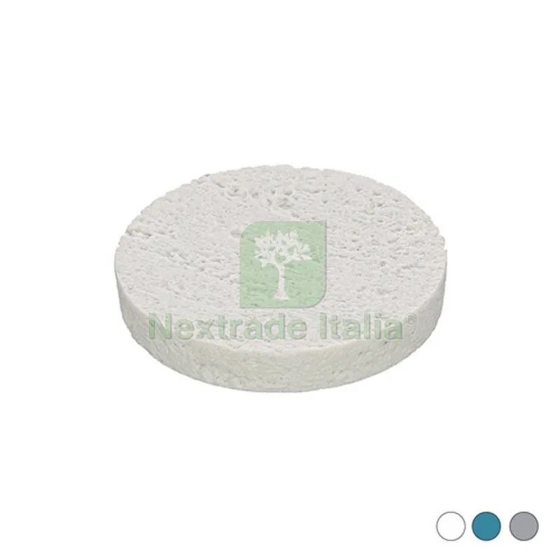 PORTA SAPONE ARIZONA Blu pastello Diam. 10 x H.2 cm — Accessori bagno — rif. FERX.DIA121-KA102-BP PORTA SAPONE ARIZONA Blu pastello Diam. 10 x H.2 cm — Accessori bagno — rif. FERX.DIA121-KA102-BP