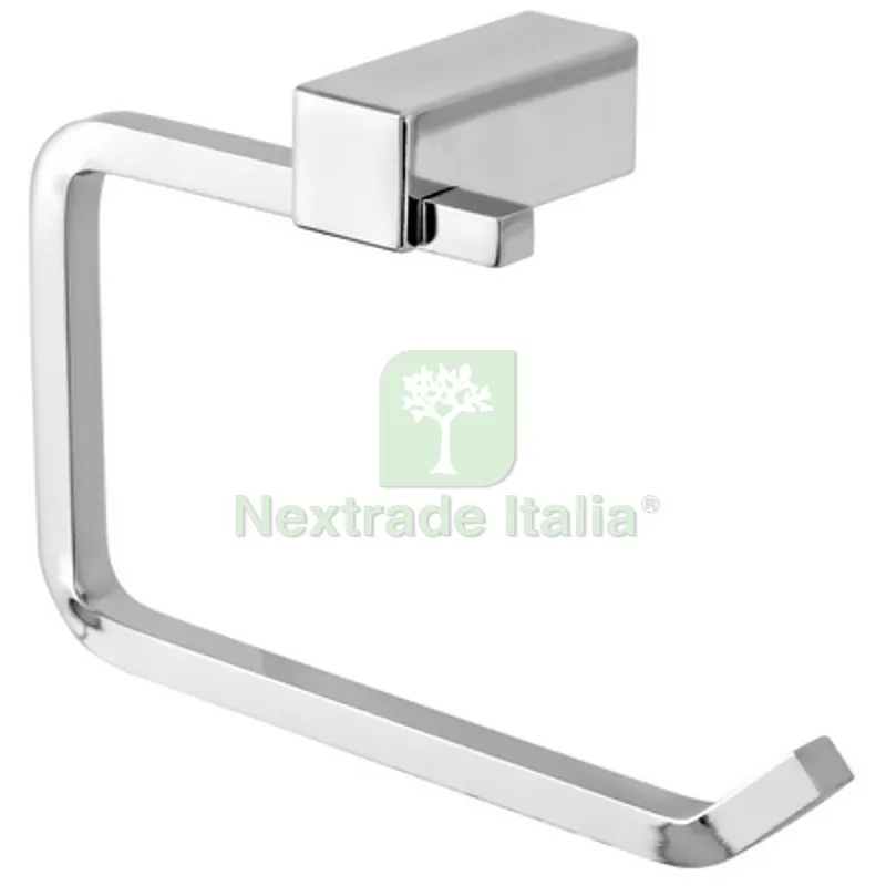 Porta Rotolo Carta Cromo Serie Unica Cromo 7x17xh17 cm — Accessori bagno — rif. FERX.DIA121-KU152 Porta Rotolo Carta Cromo Serie Unica Cromo 7x17xh17 cm — Accessori bagno — rif. FERX.DIA121-KU152