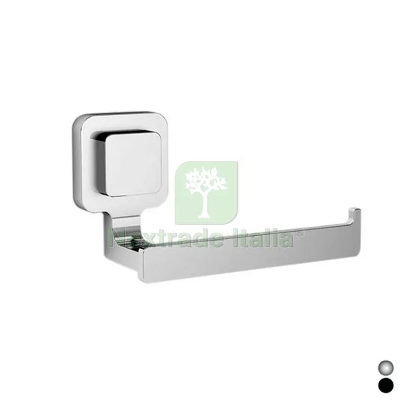 PORTAROTOLO SERIE KARA Nero cm 17,5 x h.9,6 x 6,6 — Accessori bagno — rif. FERX.DIA121-LR005-NE PORTAROTOLO SERIE KARA Nero cm 17,5 x h.9,6 x 6,6 — Accessori bagno — rif. FERX.DIA121-LR005-NE