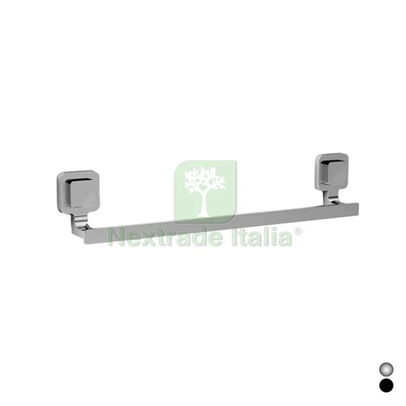 PORTASALVIETTE ASTA QUADRA KARA Cromo cm 45 — Accessori bagno — rif. FERX.DIA121-LR008-CR45 PORTASALVIETTE ASTA QUADRA KARA Cromo cm 45 — Accessori bagno — rif. FERX.DIA121-LR008-CR45