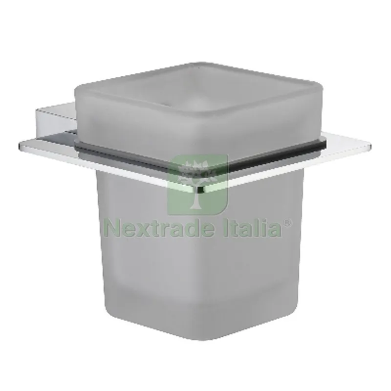 PORTA SPAZZOLINI LINEA MAELA Ottone Cromato — Tubi e raccordi — rif. FERX.DIA121-M9338 PORTA SPAZZOLINI LINEA MAELA Ottone Cromato — Tubi e raccordi — rif. FERX.DIA121-M9338