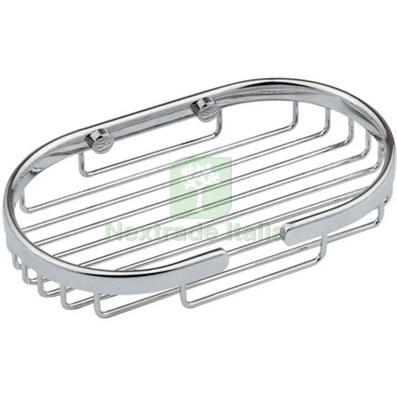 Portasapone Ovale in Ottone LxHxP -160x34x100 mm — Accessori bagno — rif. FERX.DIA121-R281