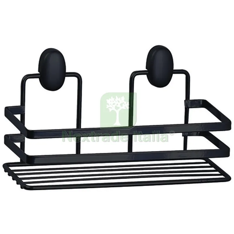 Mensola Rettangolare 1 Ripiano Cover Nero — Arredo — rif. FERX.DIA121-R2914-NE