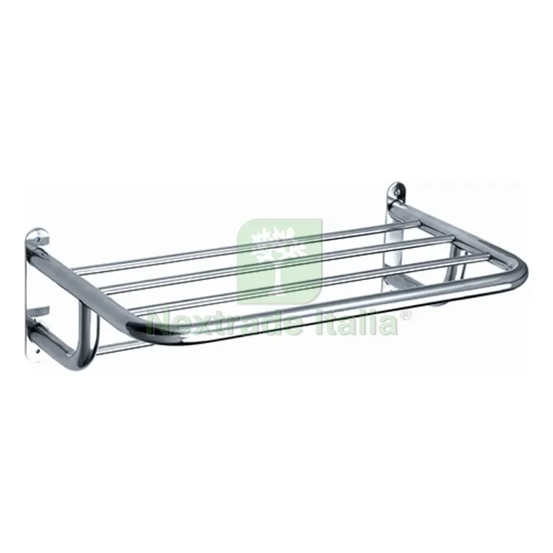 MENSOLA PORTASALVIETTE IN ACCIAIO MOD U Cromo — Accessori bagno — rif. FERX.DIA121-R293 MENSOLA PORTASALVIETTE IN ACCIAIO MOD U Cromo — Accessori bagno — rif. FERX.DIA121-R293