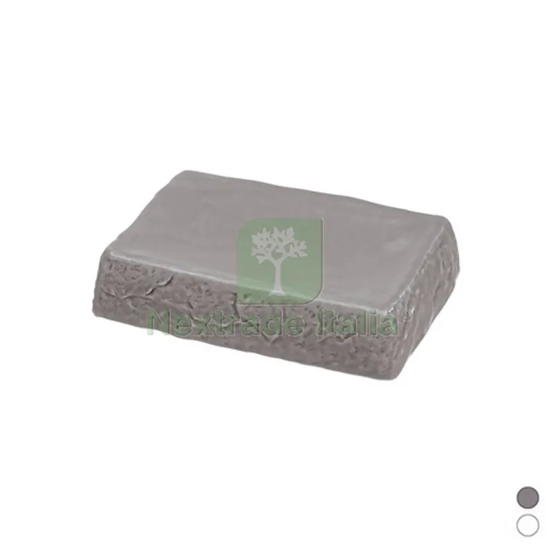 PORTA SAPONE LINEA PETRA Grigio — Accessori bagno — rif. FERX.DIA121-R306-GR PORTA SAPONE LINEA PETRA Grigio — Accessori bagno — rif. FERX.DIA121-R306-GR
