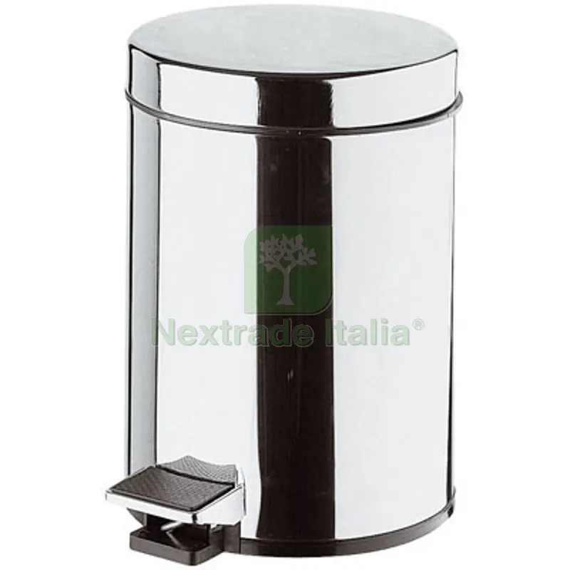 Pattumiera per Toilette Cilindrica con Apertura a Pedale 5 Litri LUX Diam. 200 x H. 290mm — Casalinghi e organizzazione — rif. FERX.DIA121-R502 Pattumiera per Toilette Cilindrica con Apertura a Pedale 5 Litri LUX Diam. 200 x H. 290mm — Casalinghi e organizzazione — rif. FERX.DIA121-R502