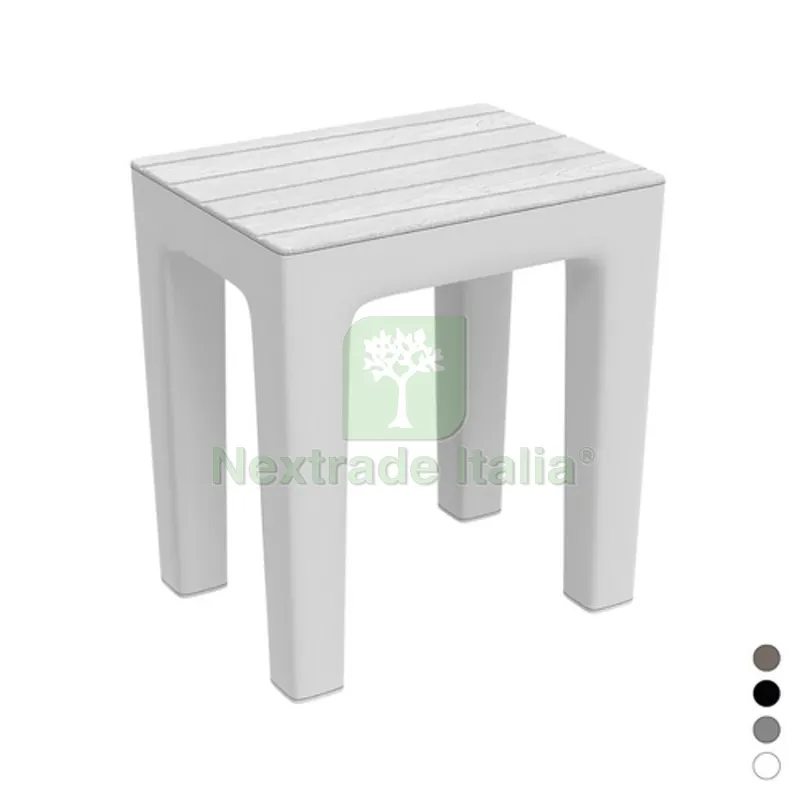 Sgabello Woody Grigio cm L 38 x P 29 x H 41,5 — Arredo — rif. FERX.DIA121-R520-GR Sgabello Woody Grigio cm L 38 x P 29 x H 41,5 — Arredo — rif. FERX.DIA121-R520-GR