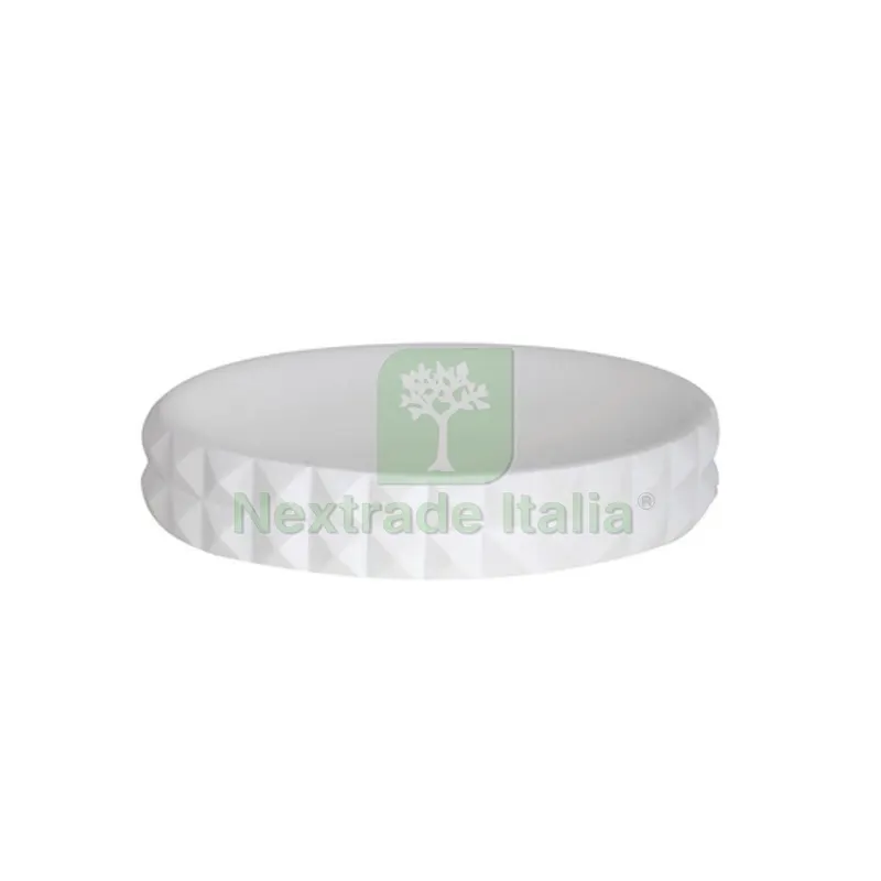 Porta Sapone in Poliresina Mosaik Bianco — Accessori bagno — rif. FERX.DIA121-SK102-BI Porta Sapone in Poliresina Mosaik Bianco — Accessori bagno — rif. FERX.DIA121-SK102-BI