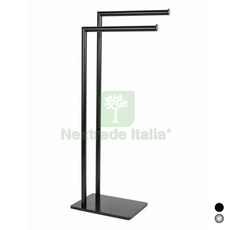 PIANTANA PORTA ASCIUGAMANI MOD. ZERO METAFORM Cromo cm 20 x h. 78 x 28 — Accessori bagno — rif. FERX.DIA122-CA91-100 PIANTANA PORTA ASCIUGAMANI MOD. ZERO METAFORM Cromo cm 20 x h. 78 x 28 — Accessori bagno — rif. FERX.DIA122-CA91-100
