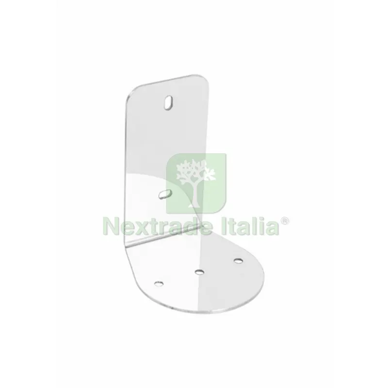 Placca Fissaggio a Muro per Porta Scopino Cromo cm 7,1 x 10 x 8,2 — Accessori bagno — rif. FERX.DIA122-CA979-100