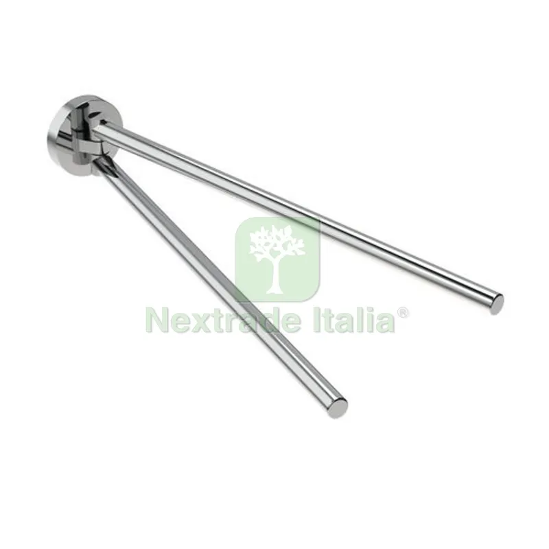 PORTA ASCIUGAMANI A SNODO MOD. CLASS Spazzolato cm 5xh.5x32 — Accessori bagno — rif. FERX.DIA122-CS75-108 PORTA ASCIUGAMANI A SNODO MOD. CLASS Spazzolato cm 5xh.5x32 — Accessori bagno — rif. FERX.DIA122-CS75-108