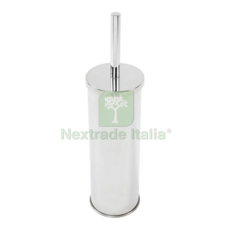 PORTA SCOPINO DA TERRA MOD. COLD WIND Cromo Diam. 10 x h.38 — Accessori bagno — rif. FERX.DIA122-CW09-100 PORTA SCOPINO DA TERRA MOD. COLD WIND Cromo Diam. 10 x h.38 — Accessori bagno — rif. FERX.DIA122-CW09-100