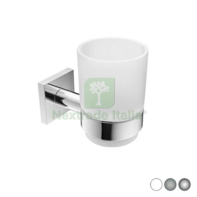 PORTA SPAZZOLINI MOD. HOTEL MAISON Bianco cm 7 x h.10 x 11,5 — Accessori bagno — rif. FERX.DIA122-HM26-004 PORTA SPAZZOLINI MOD. HOTEL MAISON Bianco cm 7 x h.10 x 11,5 — Accessori bagno — rif. FERX.DIA122-HM26-004