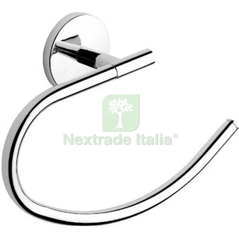 Porta Asciugamani Anello MOD. ONE Cromo 21.5xh.14x6 — Accessori bagno — rif. FERX.DIA122-N749-100