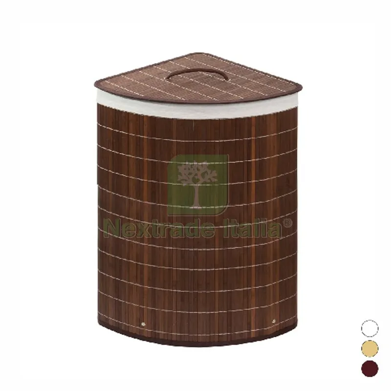 Cesto Portabiancheria Angolare Balu' Naturale — Casalinghi e organizzazione — rif. FERX.DIA122-PR12-321 Cesto Portabiancheria Angolare Balu' Naturale — Casalinghi e organizzazione — rif. FERX.DIA122-PR12-321