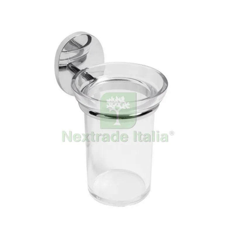 Porta Spazzolini MOD. Bird Cromo cm 8,2x h.13,3 x 11,0 — Accessori bagno — rif. FERX.DIA122-RD66-100 Porta Spazzolini MOD. Bird Cromo cm 8,2x h.13,3 x 11,0 — Accessori bagno — rif. FERX.DIA122-RD66-100