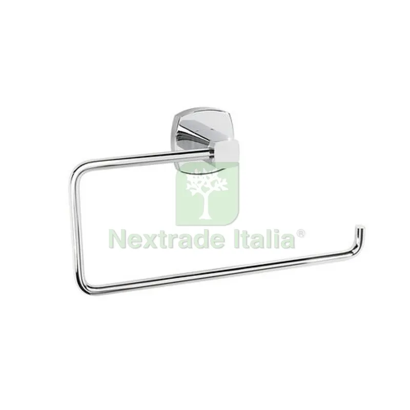 Porta Asciugamani AD Anello Starter Cromo cm 24 x h.12 x 5 — Accessori bagno — rif. FERX.DIA122-RT50-100