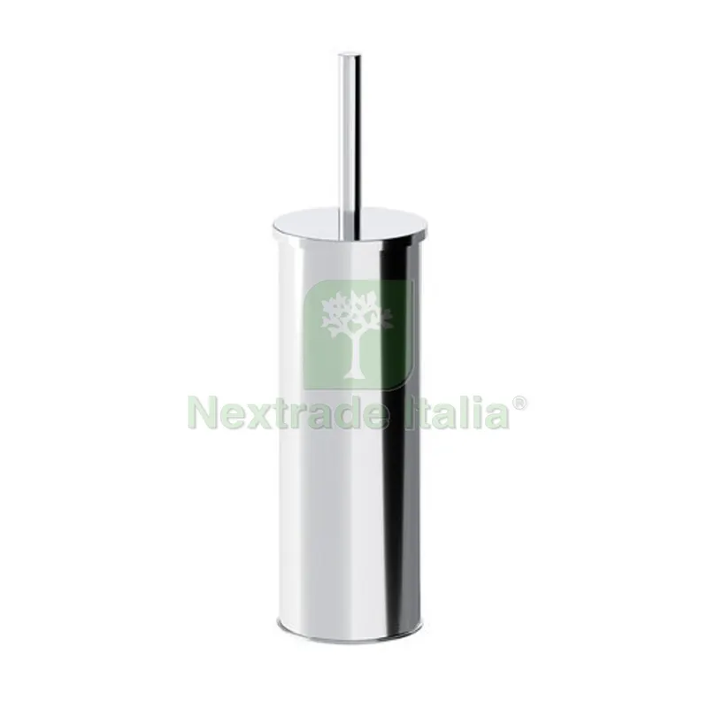 Porta Scopino da Terra Starter Cromo cm 10 x h.38 — Accessori bagno — rif. FERX.DIA122-RT61-100 Porta Scopino da Terra Starter Cromo cm 10 x h.38 — Accessori bagno — rif. FERX.DIA122-RT61-100