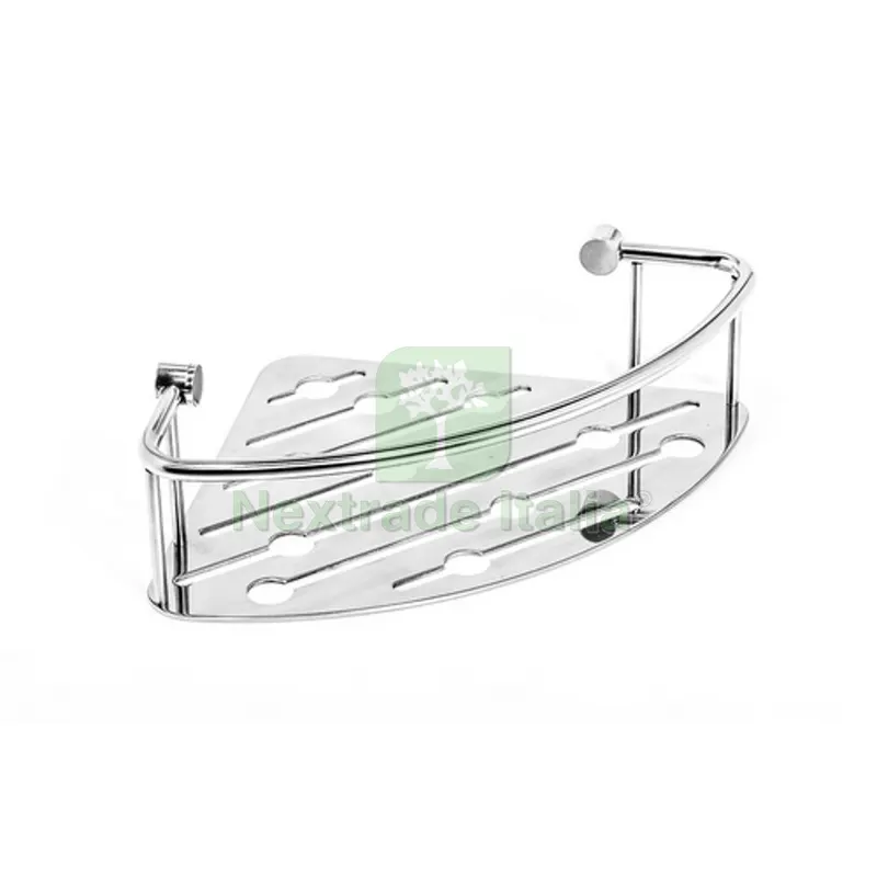 ANGOLARE DOCCIA METAFORM Cromo — Accessori bagno — rif. FERX.DIA122-SC77-100
