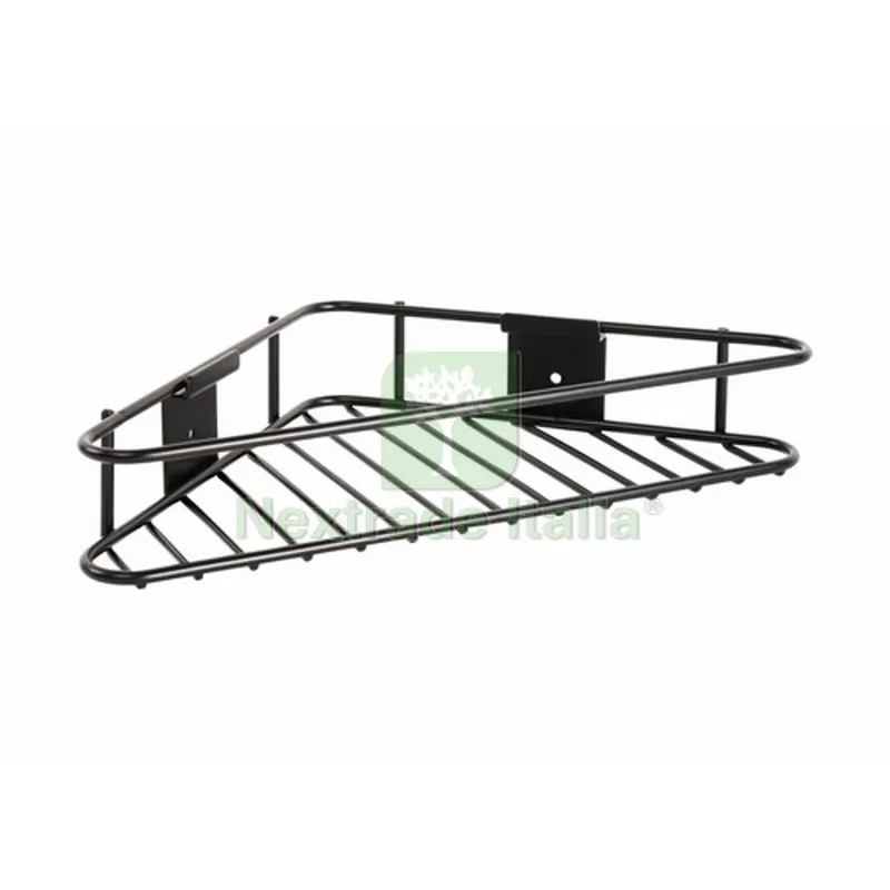 ANGOLARE DOCCIA NEW CHROME EVO Nero Opaco — Accessori bagno — rif. FERX.DIA122-SM55-001 ANGOLARE DOCCIA NEW CHROME EVO Nero Opaco — Accessori bagno — rif. FERX.DIA122-SM55-001
