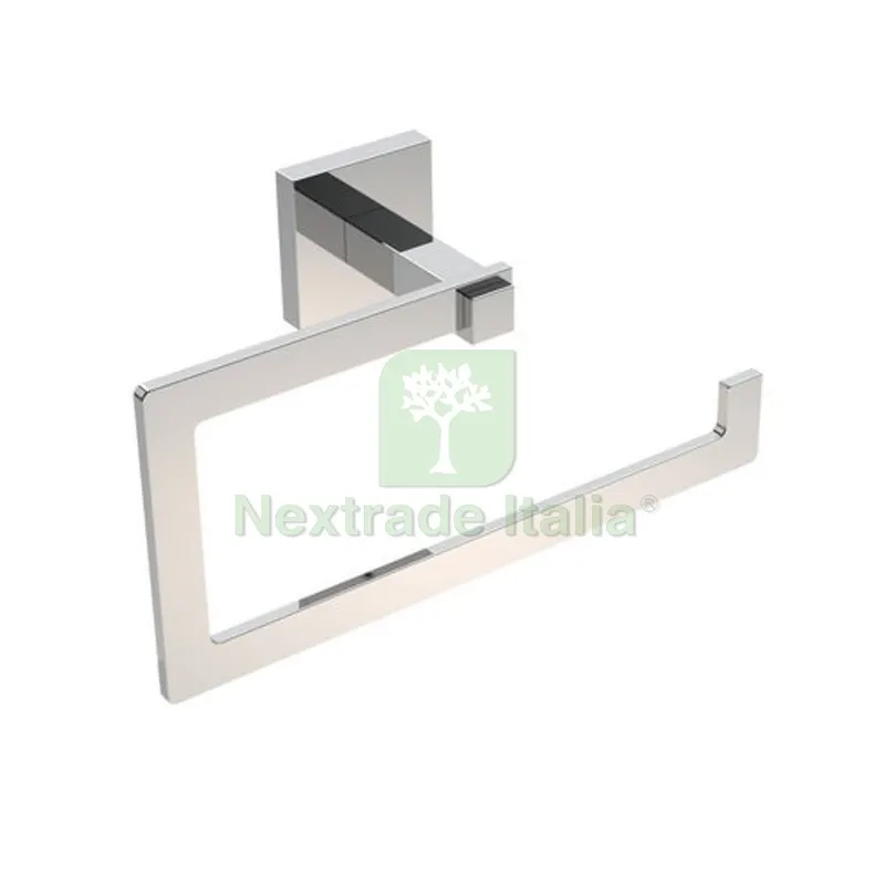 Porta Asciugamani AD Anello MOD. Trend Cromo cm 22 x h.11,5 x 6,9 — Accessori bagno — rif. FERX.DIA122-TR06-100 Porta Asciugamani AD Anello MOD. Trend Cromo cm 22 x h.11,5 x 6,9 — Accessori bagno — rif. FERX.DIA122-TR06-100