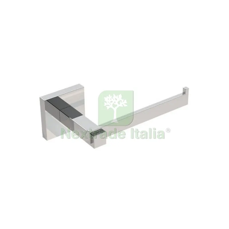PORTA ROTOLO APERTO MOD. TREND Cromo cm 14,7x h.5 x 7,3 — Accessori bagno — rif. FERX.DIA122-TR08-100 PORTA ROTOLO APERTO MOD. TREND Cromo cm 14,7x h.5 x 7,3 — Accessori bagno — rif. FERX.DIA122-TR08-100
