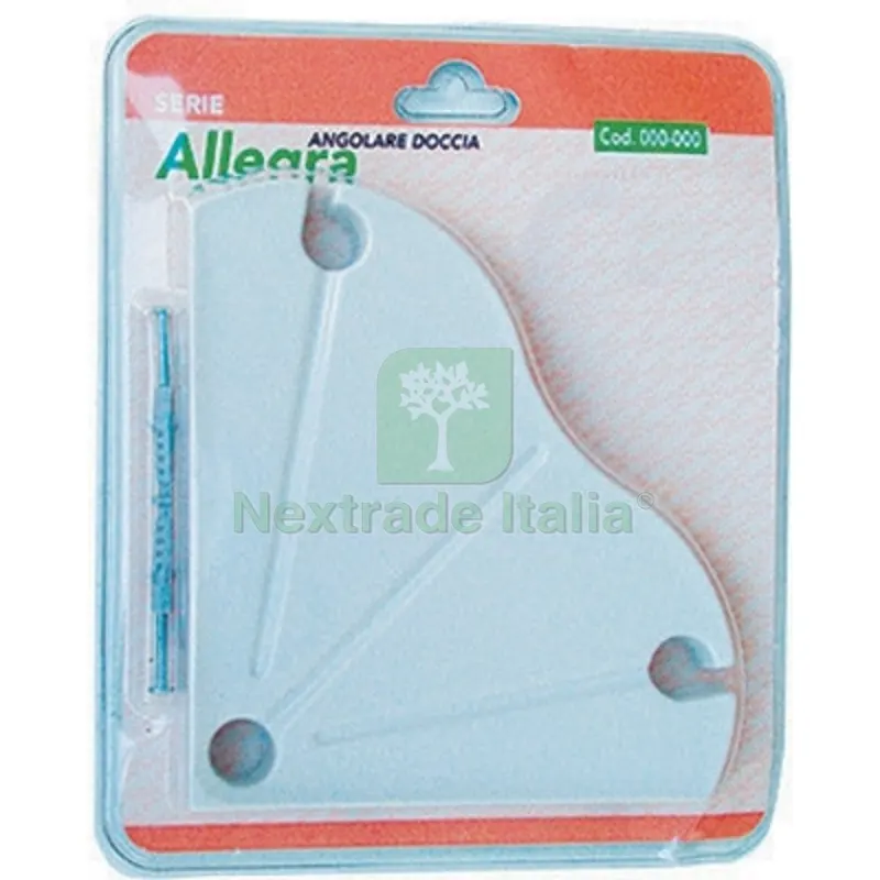 PORTA SAPONE ANGOLARE SERIE ALLEGRA Bianco — Accessori bagno — rif. FERX.DIA124-511 PORTA SAPONE ANGOLARE SERIE ALLEGRA Bianco — Accessori bagno — rif. FERX.DIA124-511