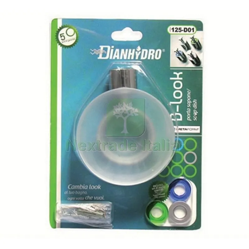 Porta Sapone Serie D-Look Cromo — Accessori bagno — rif. FERX.DIA125-D01 Porta Sapone Serie D-Look Cromo — Accessori bagno — rif. FERX.DIA125-D01