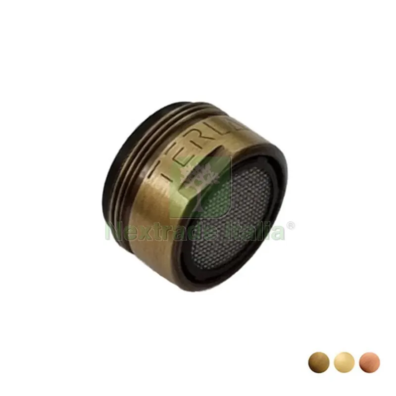 AERATORE IN OTTONE CON FILTRO MASCHIO 24X1 M 24x1 - Dorato — Rubinetti e valvole — rif. FERX.DIA126-K203-24DR AERATORE IN OTTONE CON FILTRO MASCHIO 24X1 M 24x1 - Dorato — Rubinetti e valvole — rif. FERX.DIA126-K203-24DR