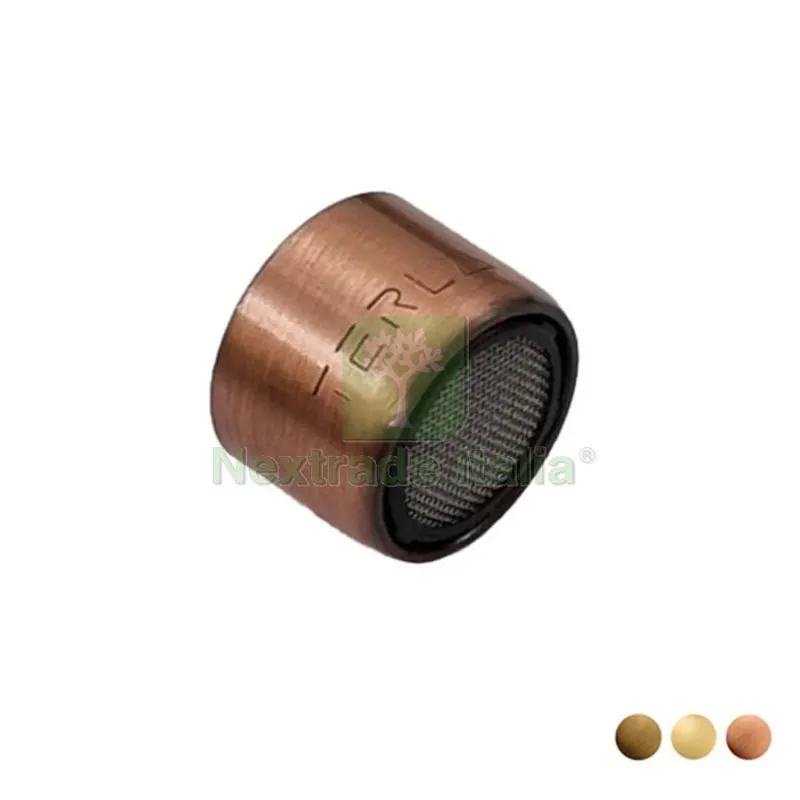 AERATORE IN OTTONE CON FILTRO FEMMINA 22x1 F 22x1 - Bronzato — Rubinetti e valvole — rif. FERX.DIA126-K204-22BR AERATORE IN OTTONE CON FILTRO FEMMINA 22x1 F 22x1 - Bronzato — Rubinetti e valvole — rif. FERX.DIA126-K204-22BR