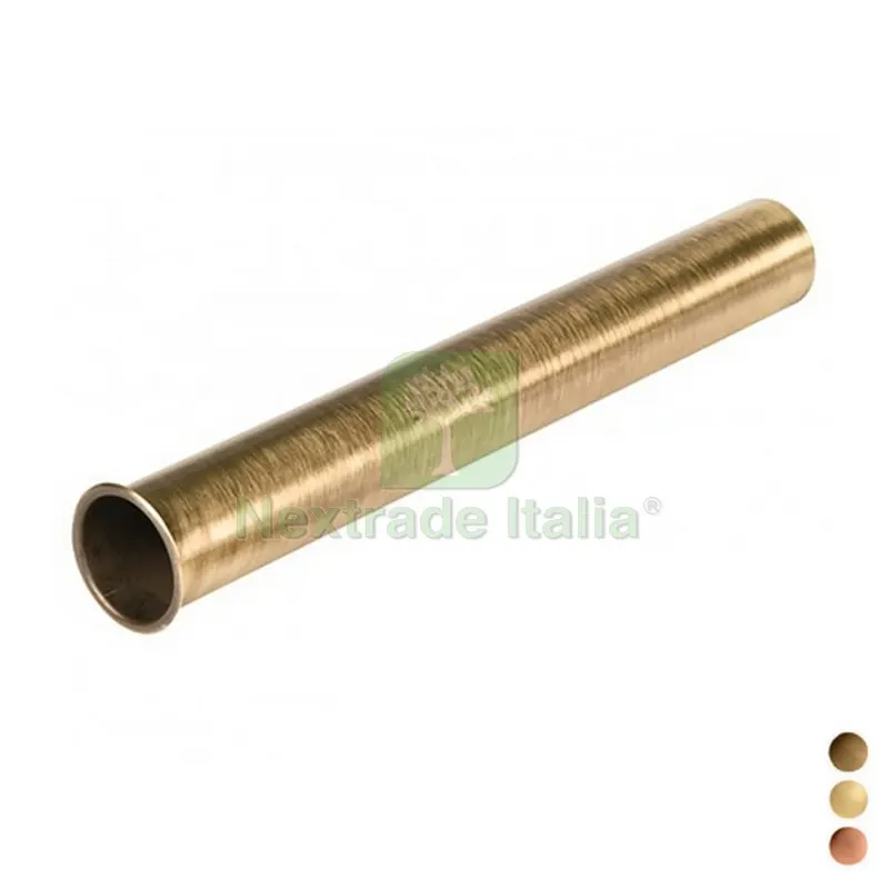 CANOTTO IN OTTONE CON FLANGIA D. 30x300 Dora./ Flangia 1"1/4 — Tubi e raccordi — rif. FERX.DIA126-K310-3030DR