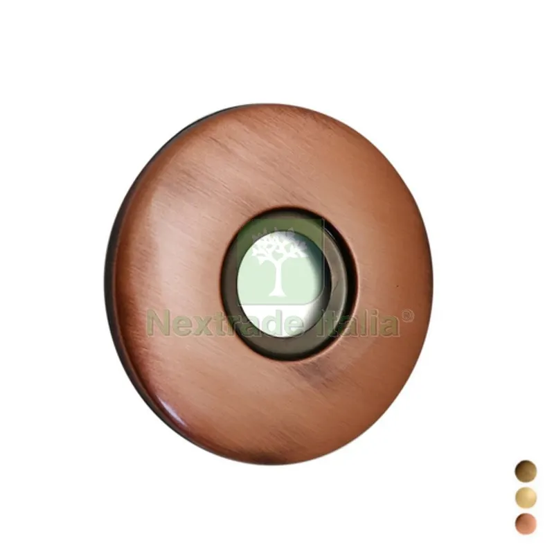 ROSONE PER RUBINETTI MAGGIORATO Foro 1/2 - Bronzato — Rubinetti e valvole — rif. FERX.DIA126-K413-04BR