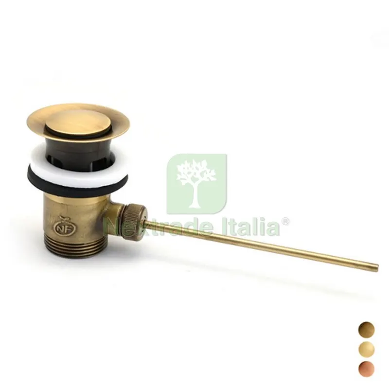 PILETTA DI SCARICO 1"1/4 1"1/4 Bronzata — Scarichi e sifoni — rif. FERX.DIA126-KP087-BR