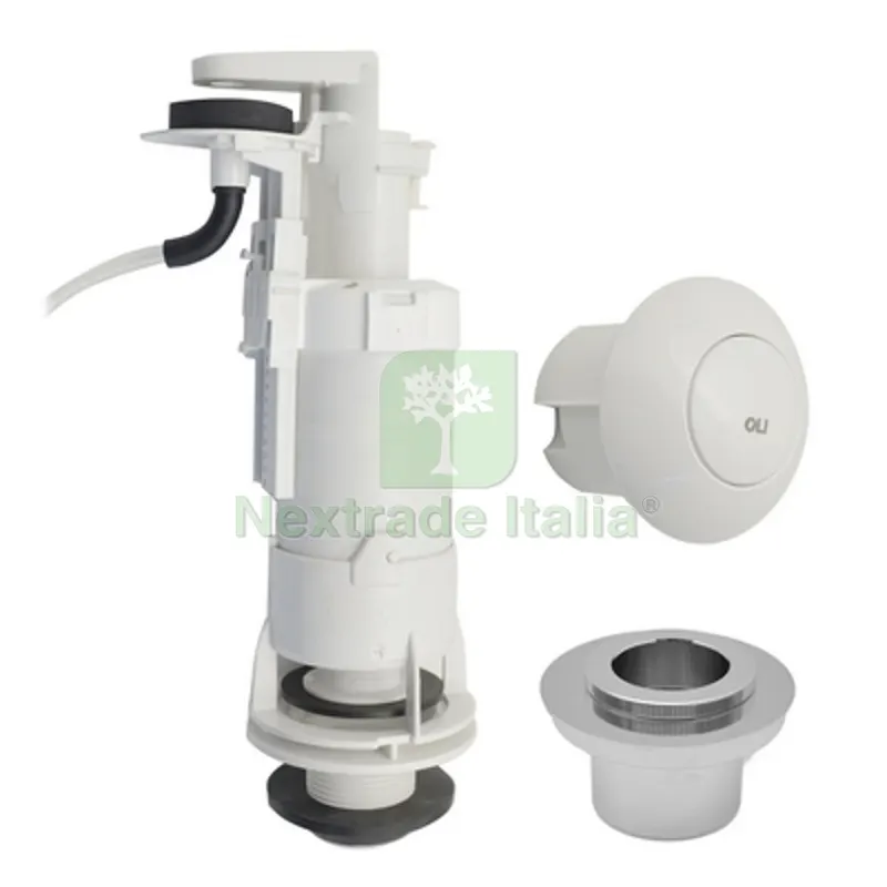 Batteria di Scarico per Cassetta Alta OLI Deluxe con Pulsante - — Casalinghi e organizzazione — rif. FERX.DIA130-V500850 Batteria di Scarico per Cassetta Alta OLI Deluxe con Pulsante - — Casalinghi e organizzazione — rif. FERX.DIA130-V500850