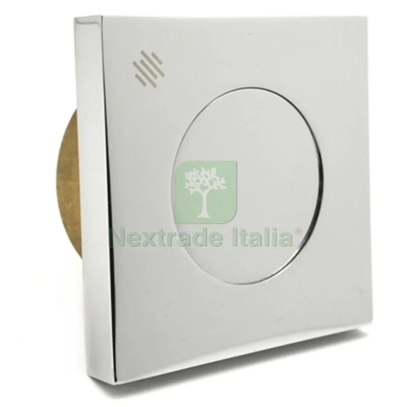 PULSANTE QUADRO PER BATTERIA DIANFLEX E CATIS SENZA TUBO RAME Cromo — Tubi e raccordi — rif. FERX.DIA131-702