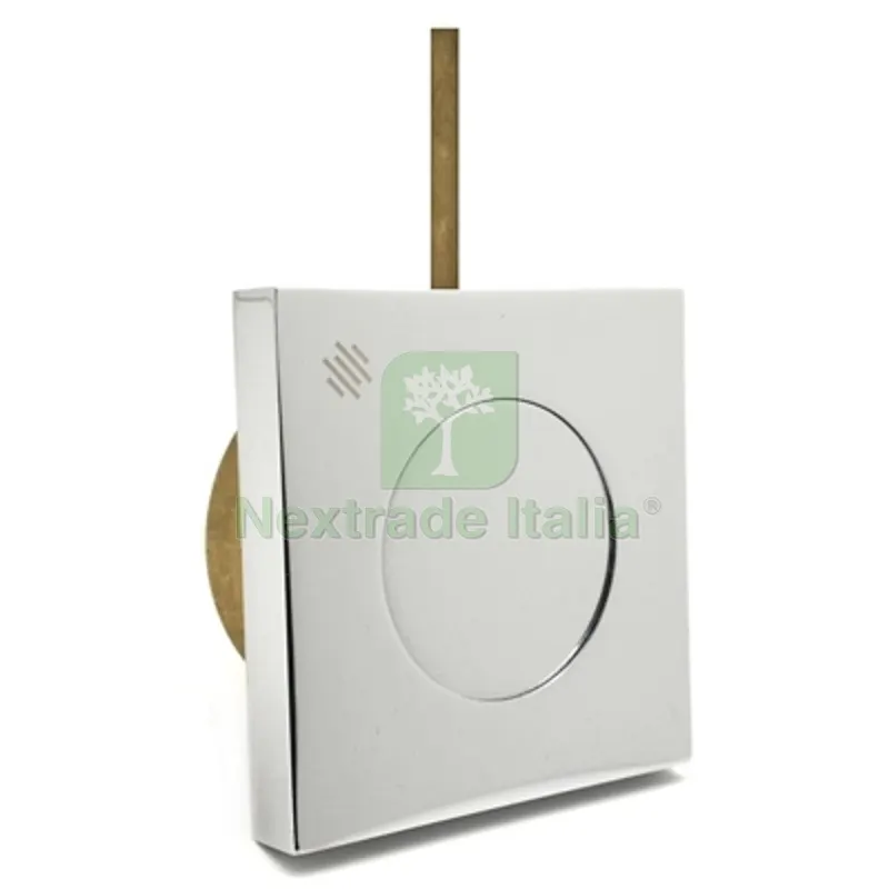 PULSANTE QUADRO PER BATTERIA DIANFLEX E CATIS CON TUBO RAME Cromo — Tubi e raccordi — rif. FERX.DIA131-703