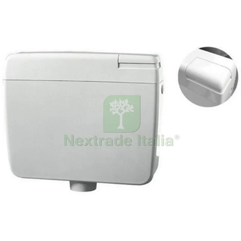 Cassetta di Scarico Zaino Dianflex Zeta 3 con Tasto Stop Bianca - 9lt — Casalinghi e organizzazione — rif. FERX.DIA132-801 Cassetta di Scarico Zaino Dianflex Zeta 3 con Tasto Stop Bianca - 9lt — Casalinghi e organizzazione — rif. FERX.DIA132-801