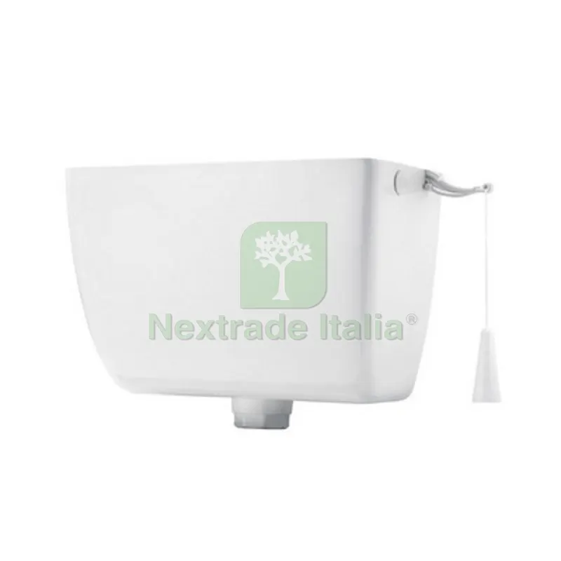 Cassetta di Scarico in PVC Alta Senza Tubo Bianca — Casalinghi e organizzazione — rif. FERX.DIA132-803