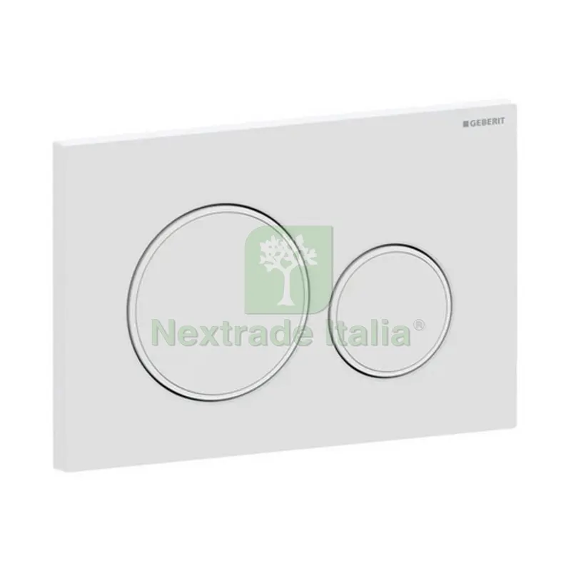 PLACCA DI COPERTURA 2 TASTI SIGMA 20 GEBERIT Nera - bordi tasti nero opaco — Interruttori e prese — rif. FERX.DIA132-G115882-DW1 PLACCA DI COPERTURA 2 TASTI SIGMA 20 GEBERIT Nera - bordi tasti nero opaco — Interruttori e prese — rif. FERX.DIA132-G115882-DW1