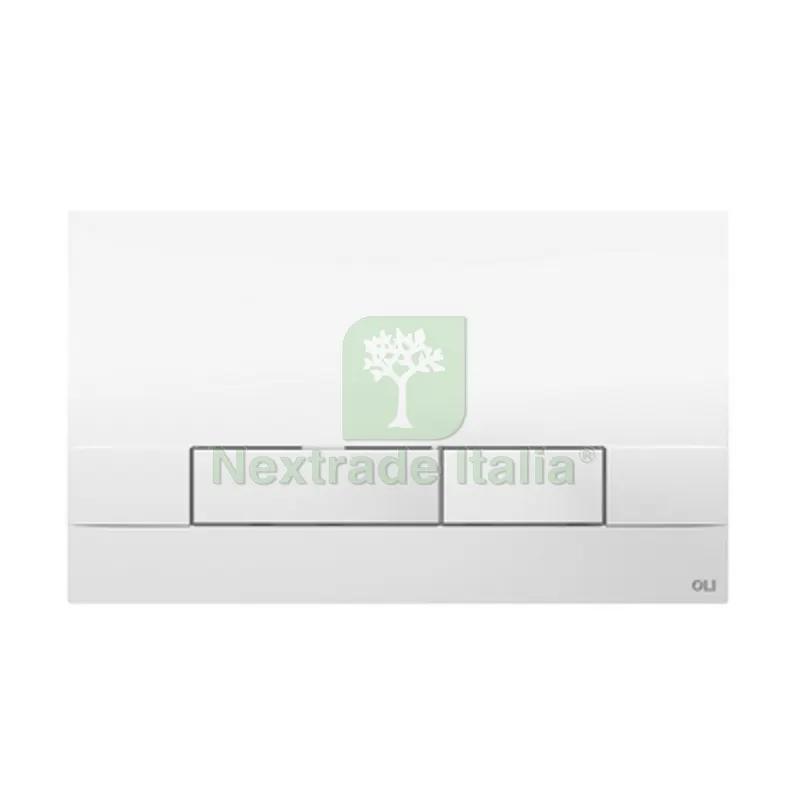 Placca Dual per Cassetta OLI74 Plus Olipure Bianca — Casalinghi e organizzazione — rif. FERX.DIA132-V6148-300