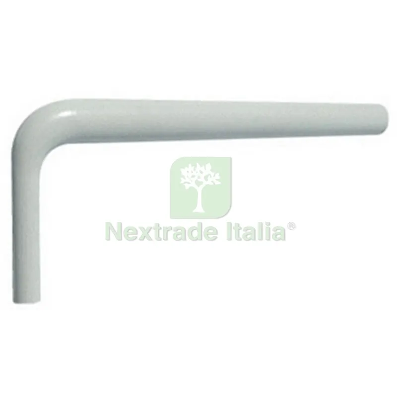 TUBO DI SCARICO PER CASSETTA PVC A ZAINO HIVORY Diam. 50 x 40 H.325 L.210 — Scarichi e sifoni — rif. FERX.DIA133-9012