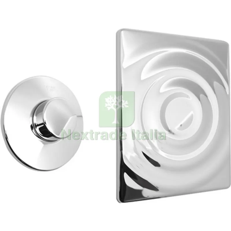 Placca di Copertura con Azionamento Manuale a Distanza Grohe Cromo — Interruttori e prese — rif. FERX.DIA133-H37059 Placca di Copertura con Azionamento Manuale a Distanza Grohe Cromo — Interruttori e prese — rif. FERX.DIA133-H37059