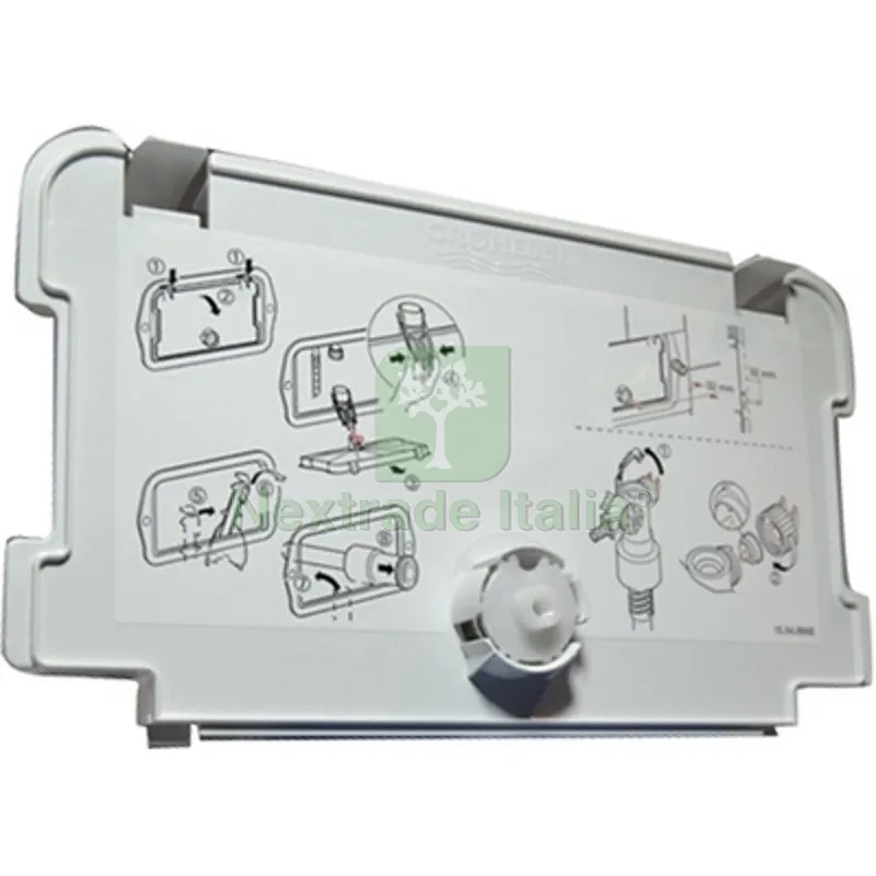SOTTOPLACCA PER CASSETTA GROHE ART. 37643 - — Sanitari e ceramiche — rif. FERX.DIA133-H43966 SOTTOPLACCA PER CASSETTA GROHE ART. 37643 - — Sanitari e ceramiche — rif. FERX.DIA133-H43966
